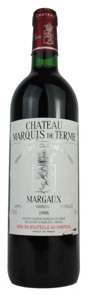 Chateau Marquis de Terme , 1996